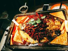 -探鱼·鲜青椒爽麻烤鱼(广州欣荣广场店)