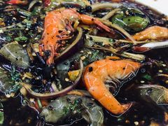 凉拌虾-玛扎烧烤私房菜