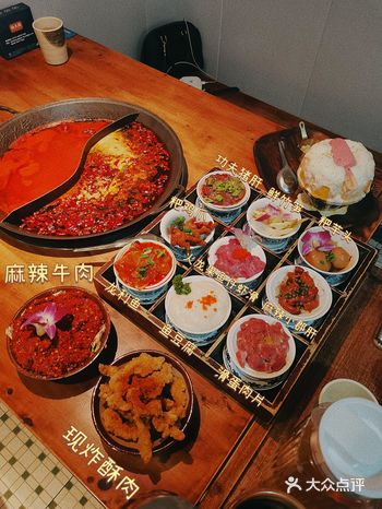 楠火锅一家拥有专业甜品的火锅店