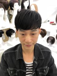 -发饰美男士增发补发假发定制店