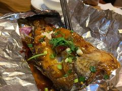 金牌锡纸鲈鱼-金掌勺·锅包肉(广渠门店)