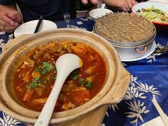 羊肉配栲栳栳-山西饭店