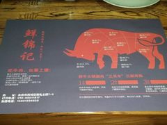 菜单-鲜锦记潮汕牛肉火锅(月坛店)