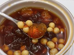 蟹粉芽米烩桃胶-新光酒家·河豚·海鲜·蟹料理(浦东店)