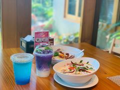 紫薯牛奶-Fern Forest Cafe