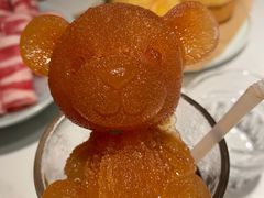 「无限续饮」小熊冻柠茶-领鲜天下·焗海鲜·花胶鸡(天目里店)