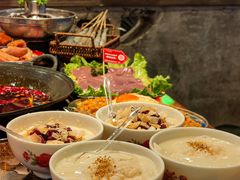 椰子年糕冰汤圆-萍姐火锅·公路夜市(武汉首店)