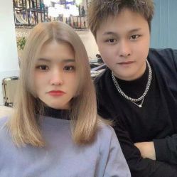-韩鑫烫染接发·收长头发