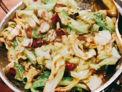 干锅手撕包心菜-望湘园·洞庭渔宴(浦江欢乐颂店)