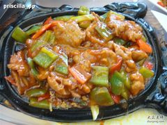 茄汁牛柳-清华大学-观畴园餐厅