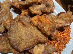 炸平菇-成都你六姐·牛肉冒菜(信泰中心商场店)