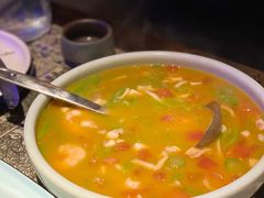 翡翠海鲜面疙瘩-绿茶餐厅(汇悦大融城店)