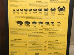 菜单-Ministry of Crab(科伦坡店)