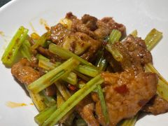 小炒黄牛肉-雲蜀龙阁·金牌水煮鱼(方庄店)