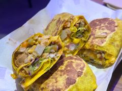 鲜蔬烤鸡布里特卷-Taco Bell 塔可钟(民田路店)