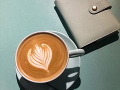 风味拿铁-sugarman espresso素饮糖人高新咖啡工厂