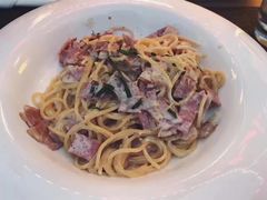 奶油培根意面-at cafe 意大利餐厅(集美店)