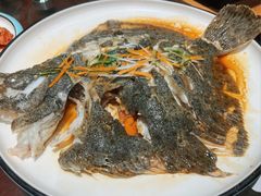 -东来菜馆•手抓海鲜家常菜•海鲜锅贴(鸽子窝店)