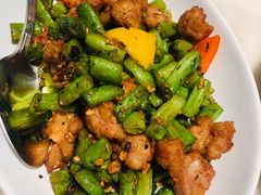 榄菜四季豆炒鸡脆骨-汤城小厨•粤菜•靓汤(西直门凯德MALL店)