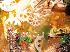 -探鱼·鲜青椒爽麻烤鱼(北京路天河城店)