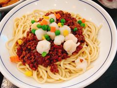 虾仁炸酱面-奎元馆.百年奎元.非遗传承(西湖边的解放路店)