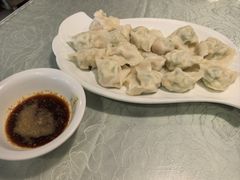 角瓜鸡蛋虾仁水饺-黄家饺子东北特色菜馆(湖滨商业街店)