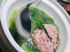 浓汤野米狮子头-新白鹿餐厅(嘉兴八佰伴华府店)