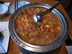 小酥肉炖白菜-山东宾馆·齐鲁苑餐厅
