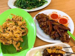 咸蛋黄鱿鱼-明记烧鱼美味店