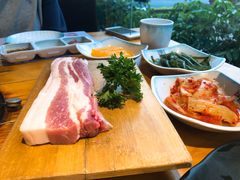 厚切五花肉-唯成•韩国炭火烤肉 유성고기