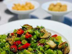 老虎菜拌扇贝-郑庄脂渣海鲜楼(九水路店)