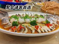 清蒸野生鲈鱼-鲜得莱渔港·小平岛海胆馆(七贤岭店)