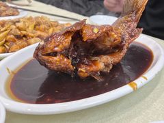 罾蹦鲤鱼-奥华餐厅·老张记(台基厂店)