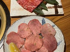 薄切牛舌-炼火烤肉店