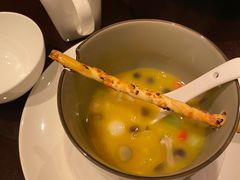 美味竹笙菌皇汤-万豪中餐厅·粤菜·北京粤财JW万豪酒店