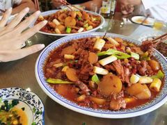 优质鸡腿肉大盘鸡-福顺祥大盘鸡(临潼店)