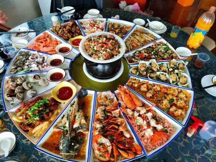 农村美食园-"跑了40几公里为了这道海鲜"满汉全席",."-大众点评移动版