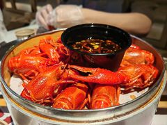 清蒸大虾-巴厘龙虾·榜首油焖大虾(音乐学院·沿江酒馆店)