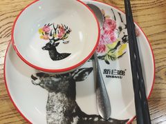 餐具摆设-新白鹿餐厅(百联中环店)