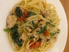 蒜香黄油三文鱼意粉-萨莉亚意式餐厅(深圳北站店)