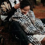 秋意红杉林婚纱照🍂如痴如画，美得动魄惊心！