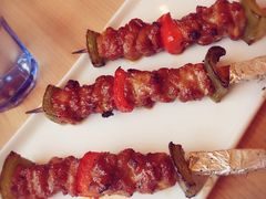 果木香烤猪颈肉串-必胜客(津塘店)