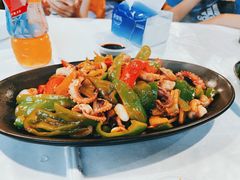爆炒八爪鱼-阿尔法海鲜排档(爱琴海店)