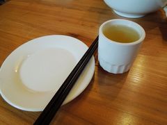 餐具和茶水-少林寺欢喜地素斋馆