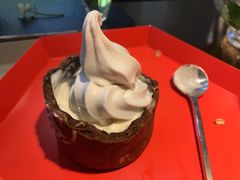 菊花味冰淇淋-茶是一枝花泡茶店