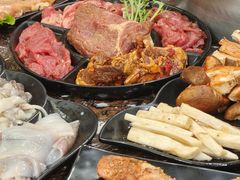 -啊美丽炭火烤肉(滑翔一店)