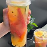 喝CoCo水果桶还有送冰淇淋球！