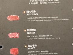 菜单-Hurricane's Grill 飓风牛排
