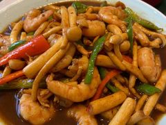 XO白玉菇虾仁-隐食餐厅(金水湾公馆店)