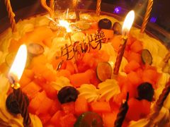 榴莲芒果双拼千层蛋糕-艾加柒克蛋糕茶歇甜品台(春熙路店)